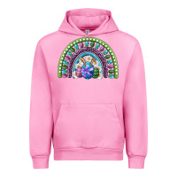 Fuchsia Pink easter rainbow Urban Hoodie - RanaPortraitStore