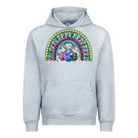 Heather Grey easter rainbow Urban Hoodie - RanaPortraitStore