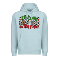 Blue Mist that s my brother on that field Premium Hoodie - Zillion Design Studio