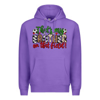 Purple that s my brother on that field Premium Hoodie - Zillion Design Studio