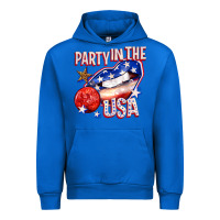 Cobalt party in the usa billie wilder Urban Hoodie - texasbilliewilder