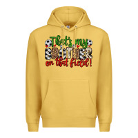 Antique Gold that s my brother on that field Premium Hoodie - Zillion Design Studio