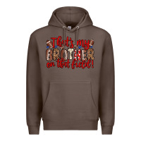 Coffee that s my brother on that field Premium Hoodie - Zillion Design Studio