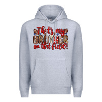 Heather Grey that s my brother on that field Premium Hoodie - Zillion Design Studio