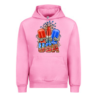 Fuchsia Pink party in the usa popsicles billie wilder Urban Hoodie - texasbilliewilder