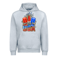 Heather Grey party in the usa popsicles billie wilder Urban Hoodie - texasbilliewilder