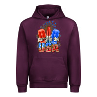 Mauve Wine party in the usa popsicles billie wilder Urban Hoodie - texasbilliewilder