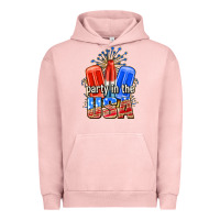 Pigment Salmon party in the usa popsicles billie wilder Urban Hoodie - texasbilliewilder