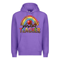 Purple preschool teacher Premium Hoodie - texasbilliewilder