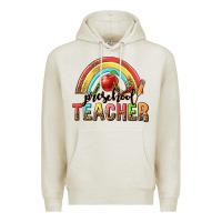 Oatmeal Heather preschool teacher Premium Hoodie - texasbilliewilder