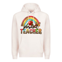 Pale Pink preschool teacher Premium Hoodie - texasbilliewilder