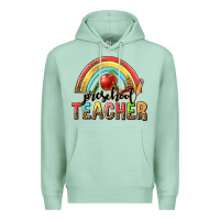 Seafoam preschool teacher Premium Hoodie - texasbilliewilder