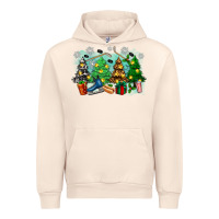 Sandshell christmas trees with hockey Urban Hoodie - Zillion Design Studio