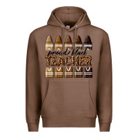 Chestnut proud black teacher Premium Hoodie - texasbilliewilder
