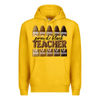 Lemon proud black teacher Premium Hoodie - texasbilliewilder