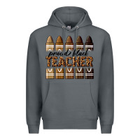 Rock proud black teacher Premium Hoodie - texasbilliewilder