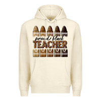 Sandshell proud black teacher Premium Hoodie - texasbilliewilder