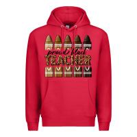 Cardinal proud black teacher Premium Hoodie - texasbilliewilder
