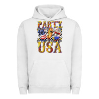 Pigment Lunar Rock party in the usa with leopard Urban Hoodie - texasbilliewilder