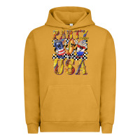 Pigment Peanut Butter party in the usa with leopard Urban Hoodie - texasbilliewilder