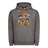 Pigment Tornado party in the usa with leopard Urban Hoodie - texasbilliewilder