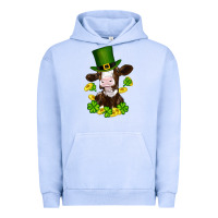 Pigment Grape Ice st patricks day cow Urban Hoodie - RanaPortraitStore