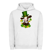 Pigment Lunar Rock st patricks day cow Urban Hoodie - RanaPortraitStore