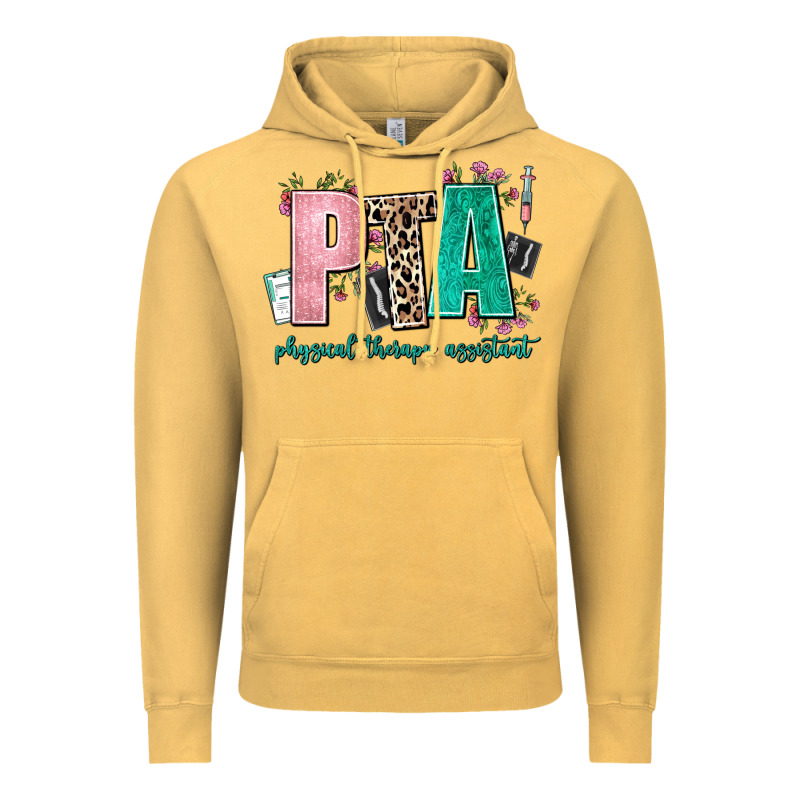 Pta Physical Therapy Assistant Vintage Hoodie by AdoDesignShop | Teevron