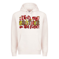 Pale Pink that s my brother on that field Premium Hoodie - Zillion Design Studio