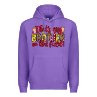 Purple that s my brother on that field Premium Hoodie - Zillion Design Studio
