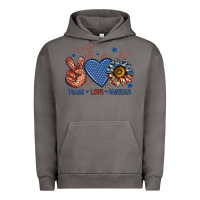 Pigment Tornado peace love america billie wilder Urban Hoodie - texasbilliewilder