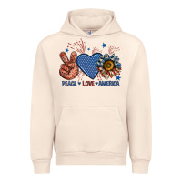 Sandshell peace love america billie wilder Urban Hoodie - texasbilliewilder
