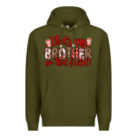 Army Green that s my brother on that field Premium Hoodie - Zillion Design Studio
