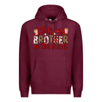 Burgundy that s my brother on that field Premium Hoodie - Zillion Design Studio