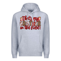 Heather Grey that s my brother on that field Premium Hoodie - Zillion Design Studio