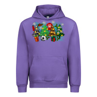 Tulip christmas trees with soccer Urban Hoodie - Zillion Design Studio