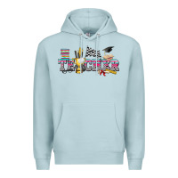 Blue Mist race with teacher Premium Hoodie - texasbilliewilder