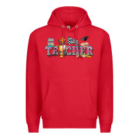 Red race with teacher Premium Hoodie - texasbilliewilder