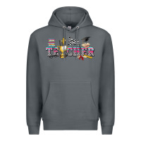 Rock race with teacher Premium Hoodie - texasbilliewilder