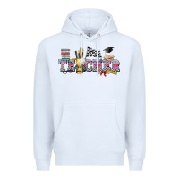 White race with teacher Premium Hoodie - texasbilliewilder