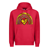 Cardinal softball rainbow Premium Hoodie - Zillion Design Studio