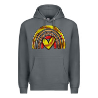 Rock softball rainbow Premium Hoodie - Zillion Design Studio