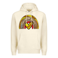 Sandshell softball rainbow Premium Hoodie - Zillion Design Studio