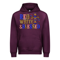 Mauve Wine red white and blessed Urban Hoodie - texasbilliewilder