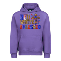 Tulip red white and blessed Urban Hoodie - texasbilliewilder