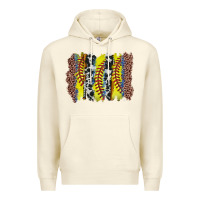 Sandshell softball brushstroke Premium Hoodie - Zillion Design Studio