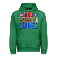 Emerald red white and boujee billie wilder Urban Hoodie - texasbilliewilder