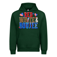 Forest Green red white and boujee billie wilder Urban Hoodie - texasbilliewilder