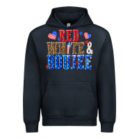 Navy red white and boujee billie wilder Urban Hoodie - texasbilliewilder