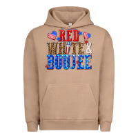 Pigment Burro red white and boujee billie wilder Urban Hoodie - texasbilliewilder